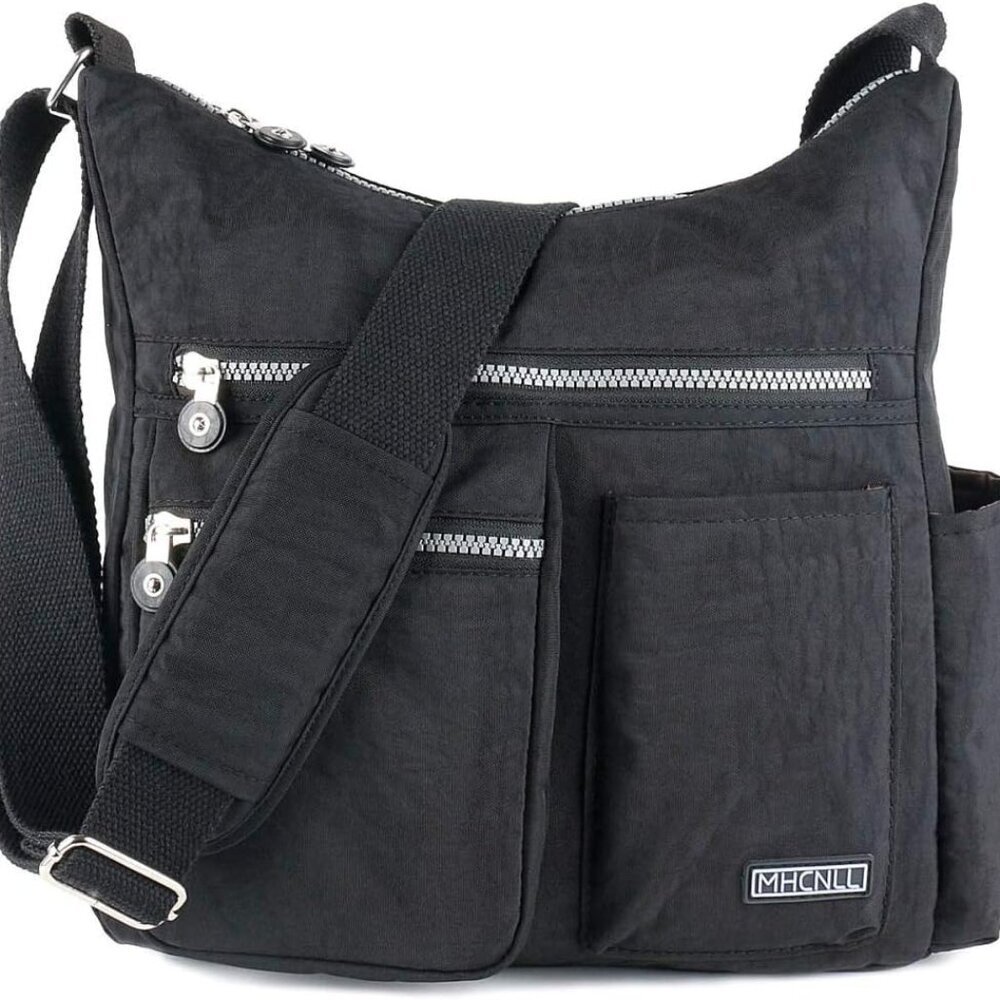 Crossbody Bag with Anti Theft RFID Pocket - Women Lightweight Water-Resistant Pu